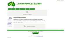 Desktop Screenshot of antibodies.com.au