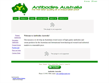 Tablet Screenshot of antibodies.com.au